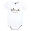 Hudson Baby Bodysuit, Short and Sock, Wild Little One - 3 of 4