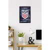 Trends International US Soccer - Logo 25 Framed Wall Poster Prints - 2 of 4
