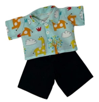 Doll Clothes Superstore Zoo Animals Set Fits 15-16 Inch Cabbage Patch ...