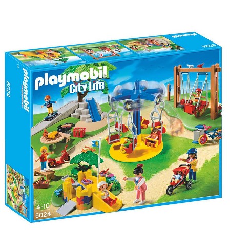 PLAYMOBIL 5024 City Life Playground Factory Playset for sale online 