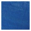 Pool Central Apertured Round Swimming Pool Cover with Rope Ties 18' - Blue - 2 of 3
