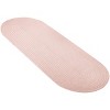 Colonial Mills Bristol Runner Rug, 2x9, Blush Pink - 2 of 4