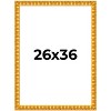 PosterPalooza | 26x36 Bamboo Picture Frame, UV Acrylic, 4 Finishes - Brown, Black, Gold, and Natural - 2 of 4