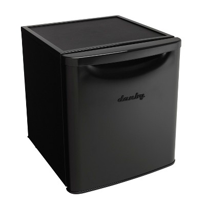 Danby 1.7 cu. ft. Black Compact Refrigerator with Glass Shelves