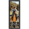 PosterPalooza | 8x24 Wide Barnwood Picture Frame, UV Acrylic, 6 Finishes - Grey, Brown, White, and Black - 2 of 4