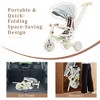 Whisen 7-in-1 Stroller & Baby Tricycle Baby Push Bike, Foldable Toddler Bike with Adjustable Handle, Canopy, Guardrail - 4 of 4