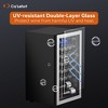 Ca'Lefort 3.35 Cu. Ft Mini Wine Refrigerator, Freestanding, black - 2 of 4