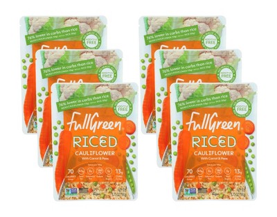 Fullgreen Riced Cauliflower With Carrot & Peas - Case of 6/6.7 oz