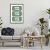 Stupell Industries Green Book Club Tickets Floating Frame Canvas Art, Brown, 21" x 31" - 3 of 4