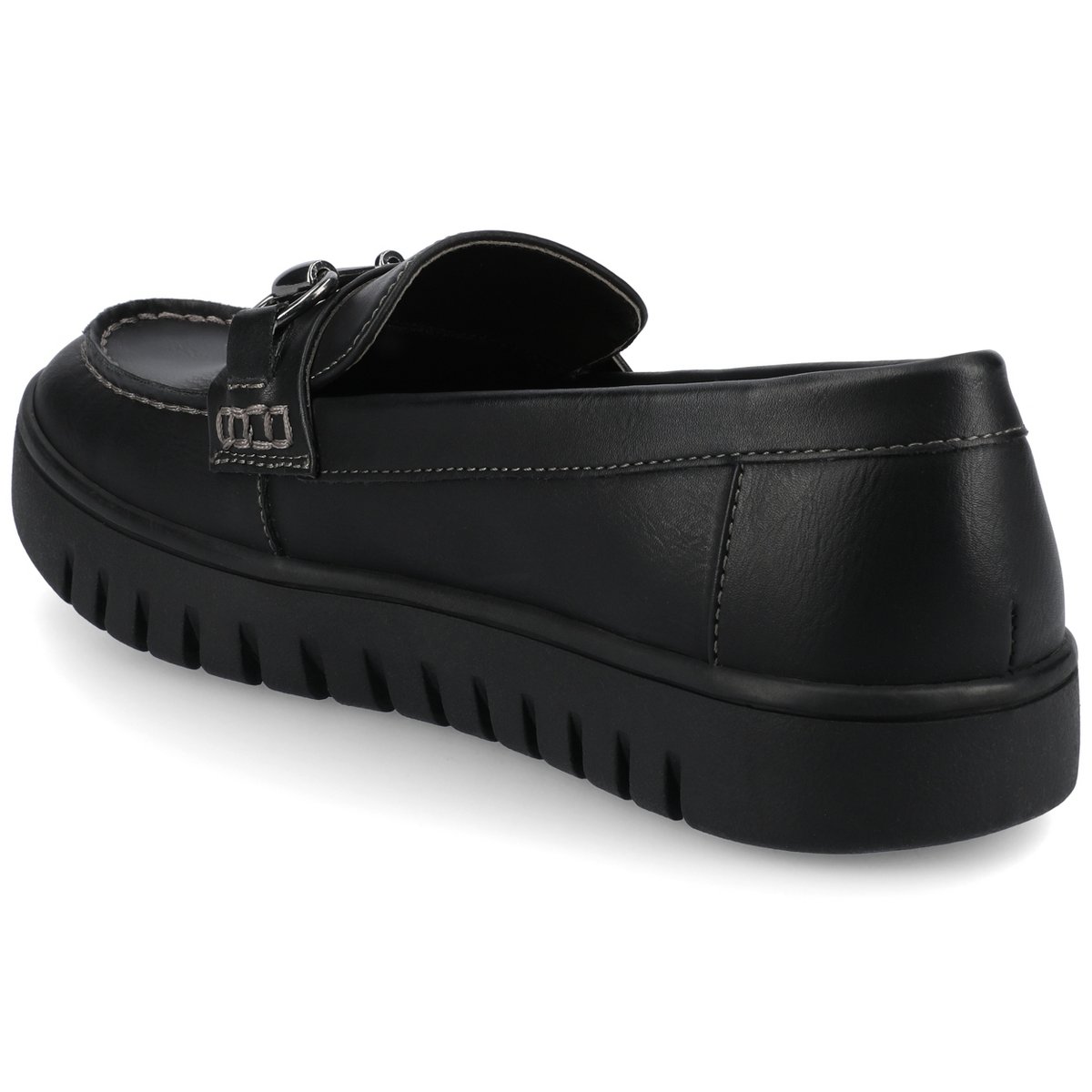 Женские туфли Journee Collection Journee Women's Kaya Bit Loafer, Black 10 — фото 7