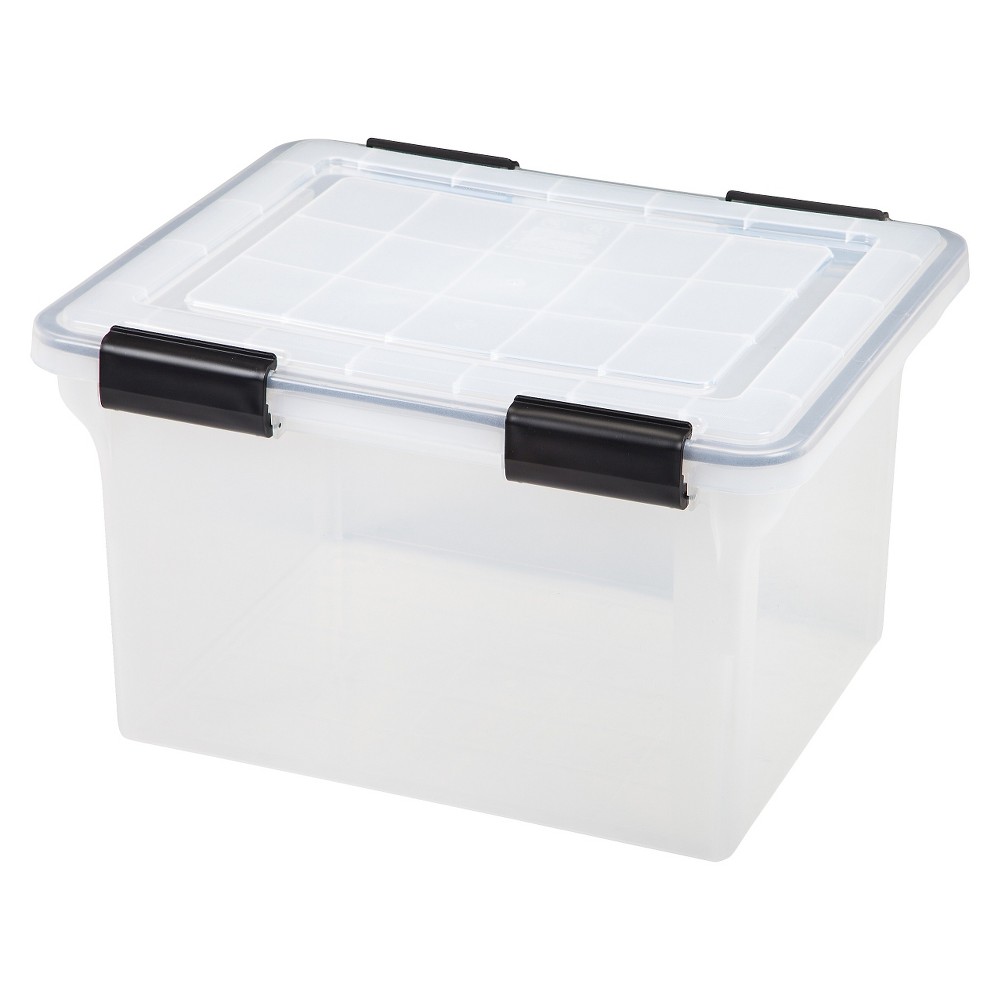 UPC 762016448411 product image for IRIS 6pk 32qt Weathertight Plastic Storage File Box | upcitemdb.com