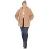 White Mark  PS Plush Hooded Cardigan with Pockets - 4 of 4