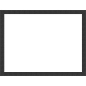 Amanti Art Mezzanotte Black Framed Dry Erase Magnetic Board - 1 of 4