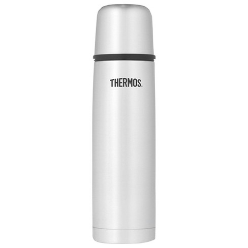 Thermos Vacuum Insulated Compact Beverage Bottle - 16 oz. - Silver/Black