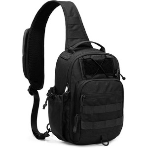 Anti-theft Tactical Sling Bag RFID Military Shoulder Bag with Phone Pack EDC Molle Crossbody Bag - 1 of 4