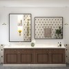 Apmir High-Strength Tempered Glass and Aluminum Alloy Framed French Cleat Mounted Wall Decor Bathroom Vanity Mirror with 5-Year Warranty - 3 of 4