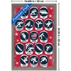Trends International Team USA: 2026 Winter Olympics (Milan) - Pictograms Framed Wall Poster Prints - 3 of 4