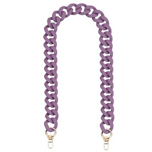 Unique Bargains Acrylic Fashion Flat Portable Handbags Replacement Straps - 1 of 4