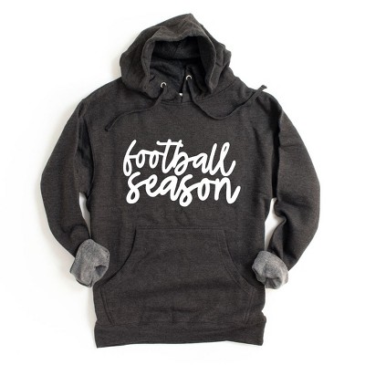 Simply Sage Market Women's Graphic Hoodie Football Season Cursive