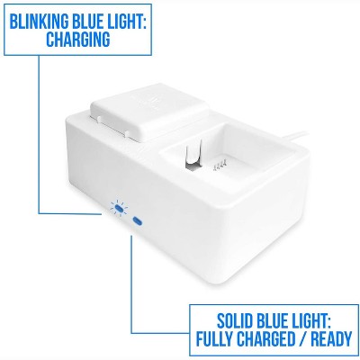 Wasserstein Charging Station for Arlo Ultra/Ultra 2 & Arlo Pro 3/Pro 4 Battery with 1-Pack Battery Bundle - 3.2ft Micro USB Cable with Adapter