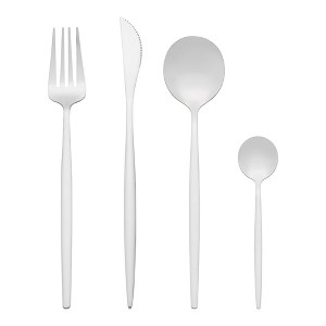 REGALWOVEN Stainless Steel Durable Rust-Proof Serving Sets 16 Pcs - 1 of 4
