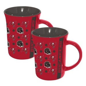 NFL Tampa Bay Buccaneers Line Up 2pk Mug - 15oz - 1 of 3