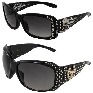 2 Pairs of Global Vision Eyewear Belle Assortment Fashion Glasses - 1 of 4