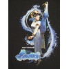 Street Fighter VI Chun Li Graffiti Name Crew Neck Long Sleeve Black Unisex Adult Tee - 2 of 3