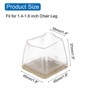 Unique Bargains Elastic Soft Silicone Non-slip Protective Chair Leg Floor Protectors - 2 of 3
