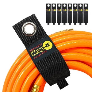 Wrap-It 8pk 17''x12'' Heavy Duty Black - 1 of 4