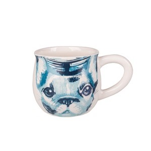 Beachcombers 12 oz. Ceramic Frenchie Cute Dog Coffee, Tea & Hot Cocoa Mug - 1 of 2