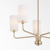 Quorum Lighting Charlotte 5 - Light Chandelier in  Aged Brass - 3 of 4