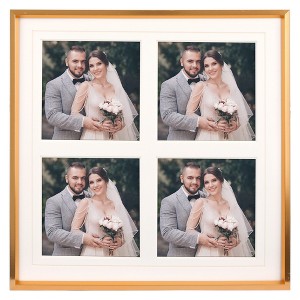 REGALWOVEN Metal Picture Stylish Tabletop Display Frame for Wedding Photos and Posters Family Decor 1 Pc - 1 of 4