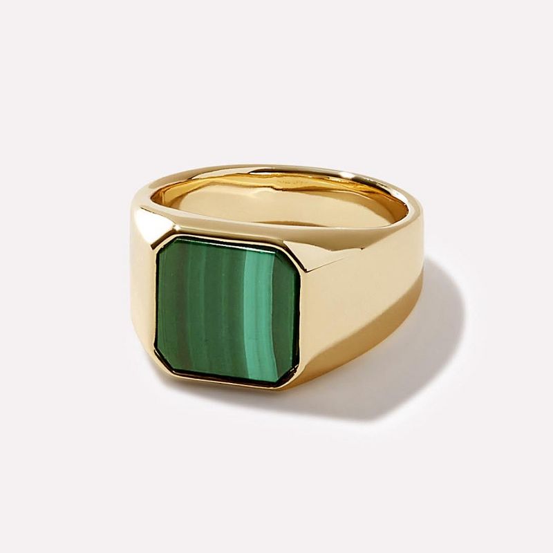 Square Signet Ring  - Michelle Signet, 1 of 6