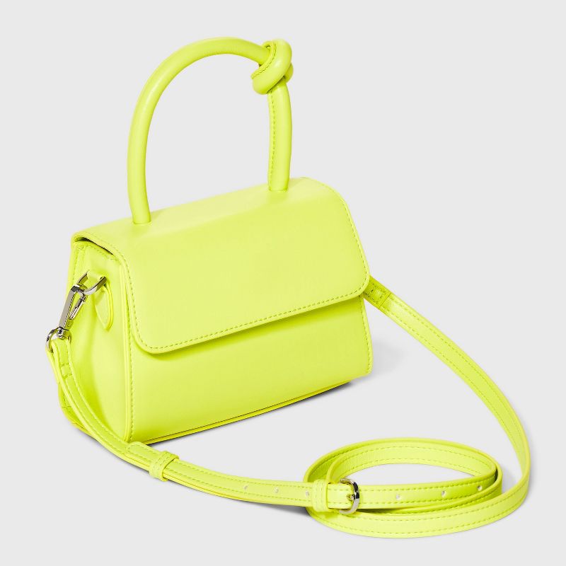 Knotted Top Handle Crossbody Bag - A New Day™, 4 of 12