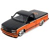 1993 Chevrolet 454 SS Pickup Truck "Harley Davidson" Black and Orange "H-D Custom" Series 1/24 Diecast Model Car by Maisto - 2 of 3