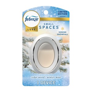 Febreze Luxe Small Spaces Air Freshener - Serene Snowfall - 0.25 fl oz - 1 of 4