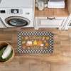 Stupell Industries Welcome Fall Gingham Border Printed Anti-Fatigue Floor Mat, design by Taylor Shannon Designs, 30"x18" - 4 of 4