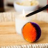 Pavilion Gift Company - Purple & Orange - 2.75" Pom Pom Lid - Decorative Objects - 2 of 4