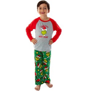 Dr. Seuss The Grinch Who Stole Christmas Matching Family Pajama Sets - 1 of 4