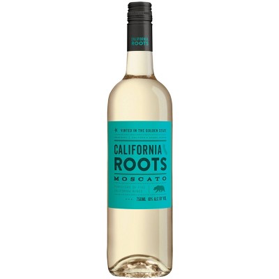 Moscato White Wine - 750ml Bottle - California Roots&#8482;