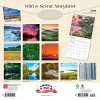BrownTrout Maryland Wild and Scenic 2026 12"x24" Hanging Square Wall Calendar Plastic-Free - 2 of 4