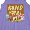Girls' - SpongeBob SquarePants - Kamp Koral Kamp Koral Group Graphic Sleeveless Aline Dress - 2 of 4