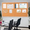 Maxtek Large Cork Board Wall Mount Bulletin Pinboard for School Office Home Wall Display - 3 of 4