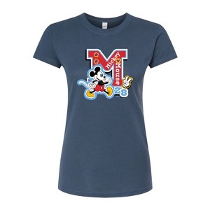Women's - Disney - Mickey Mouse Fitted Graphic T-Shirt - 1 of 3