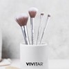 Vivitar 6-Piece Makeup Brush Set – Soft Synthetic Bristles, Cruelty-Free, Face & Eye Use - 4 of 4