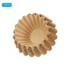 Unique Bargains Cafe Office Home Brewing Paper Disposable Drip Coffee Filters 100 Pcs - 3 of 4