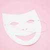 Bright Creations 48-Pack Blank DIY Masquerade Mask for Costume Party Arts and Crafts Party Favors, 8.7" x 10" White - 4 of 4