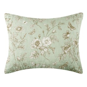 Greenland Home Fashions 2408BKS Olivia King Sham, 20x36 Inch - 1 of 4