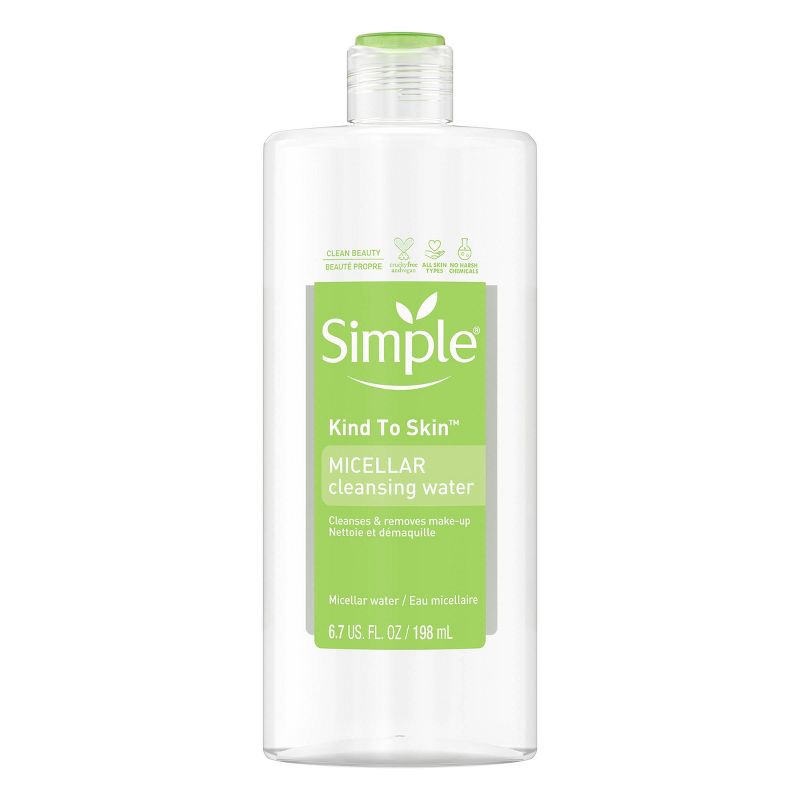 Unscented Simple Micellar Cleansing Water - 6.7 fl oz, 3 of 10